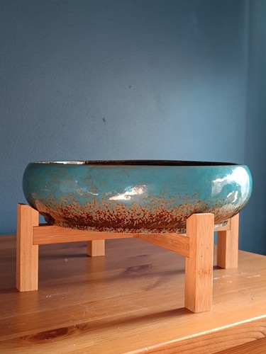 Large teal blue glazed - large,