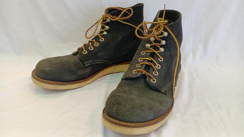 Redwing boots 8154 - suede, black