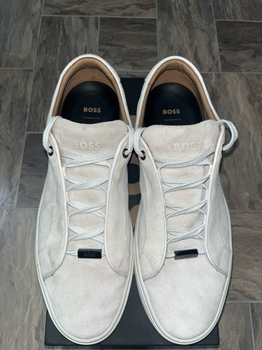 Hugo boss suede gary trainers - hugo,