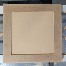 Raw MDF kitchen shaker Doors