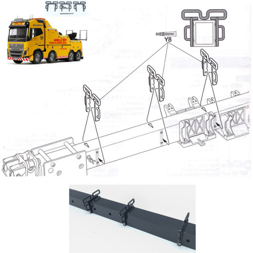 Chain rope position - rope, buckle