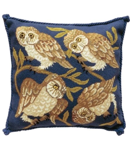 Owls beth russell needlepoint - owls,