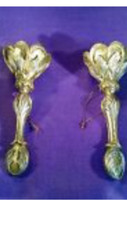 Tussie Mussie Gold Fancy Victorian Wedding Bouquet Posy Holders (2) New