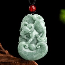 Chinese Natural Jade Pendant