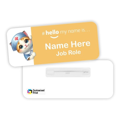 Hello name badge student - hello, is