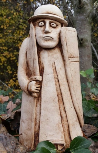 Large cast stone - stone, lewis