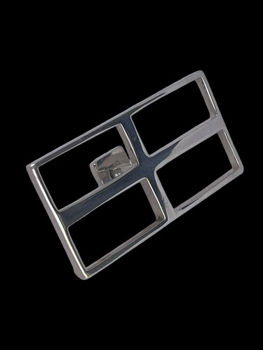 Big solid silver - silver, cufflinks