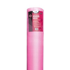 LIGHTWEIGHT RENDER MESH FIBERGLASS 145G/M2 50M2 REINFORCING PLASTER PINK BOND IT