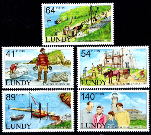 Lundy island 2012 qeii - gb,
