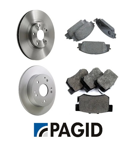 Pagid front rear brake discs - pagid,