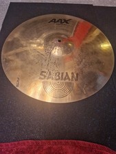 Sabian AAX 20-inch Stage Ride Cymbal cosmetic wear but still sounds incredible 