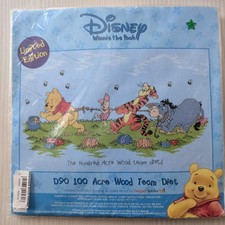 Limited Edition Winnie the Pooh Cross Stitch Disney 100 Acre Wood Team Diet