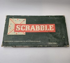 Vintage 1955 Scrabble Board