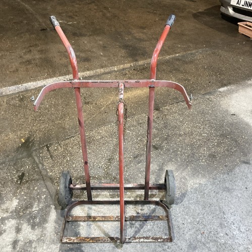 Gas bottle trolley oxy - gas,