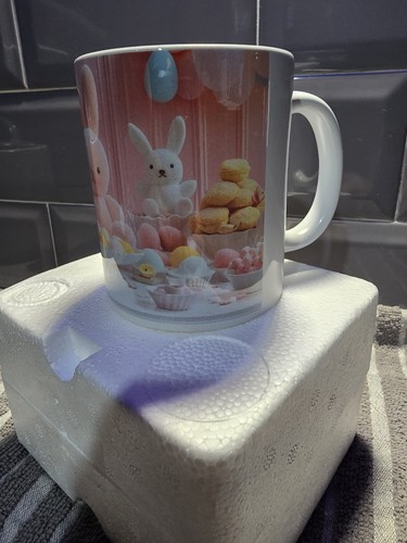 Easter ceramic coffee mug - easter,