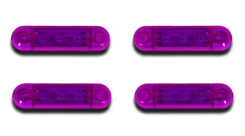 24v led violet - violet, side