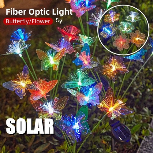 Solar garden light butterfly - solar,