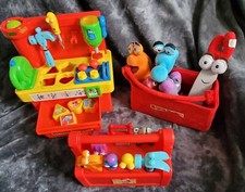 Disney Handy Manny Interactive Toolbox Bench Mattel Tools Plushes Bundle (S&R)