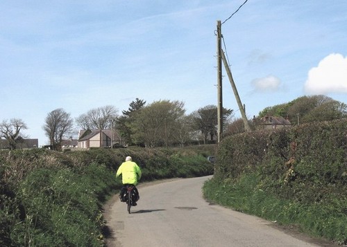Photo 6x4 veteran cyclist - a, on