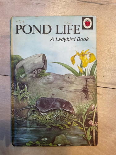 Vintage ladybird book pond - vintage,