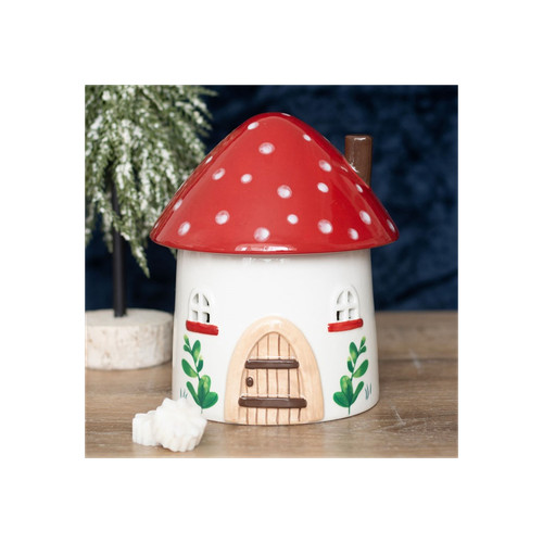 Mushroom house oil burner - mushroom,