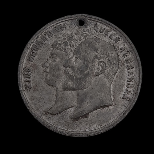 1902 coronation medal edward - medal,
