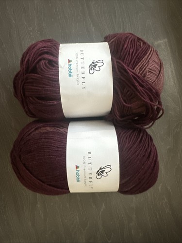 New hobbii butterfly yarn lot - hobbii,