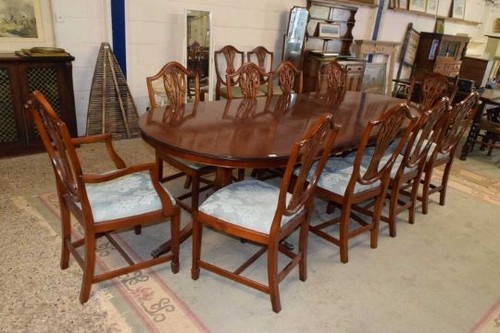 Newly polished mahogany - polished,