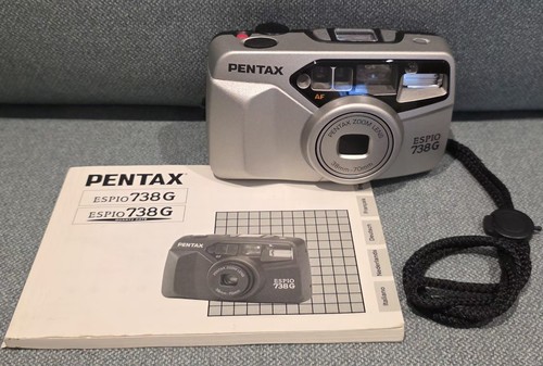 Pentax espio 738g 35mm film - pentax,