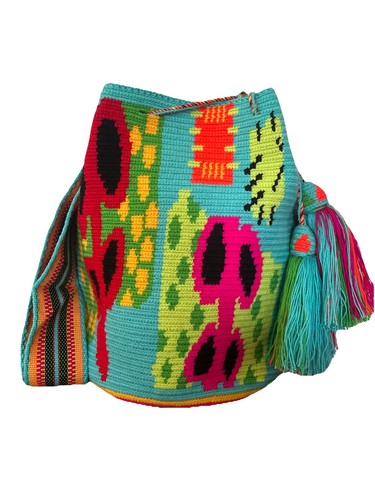 100 wayuu mochila bag - wayuu, large