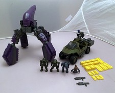 Mega Bloks 96823 Halo UNSC Gausshog Vs Covenant Locus Incomplete