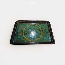 Vintage Kashmiri hand-painted