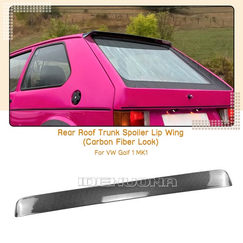 Carbon fiber look rear - fiber,