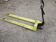 EXTRA LONG PUMP TRUCK HAND JACK FORKLIFT 3500KG PALLET WAREHOUSE LIFT TROLLEY...