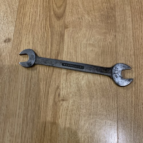 Vintage open ended spanner - open, by