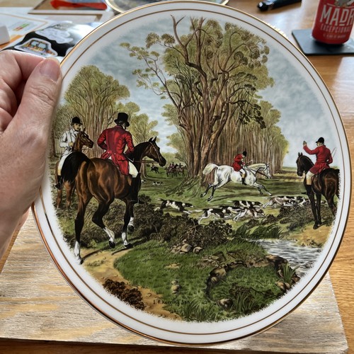 Bone china collectors plate - china,
