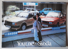 Skoda Estelle Two Range Brochure 1987 - 105  120  130