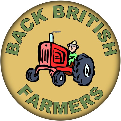 Back british farmers - back, 59mm