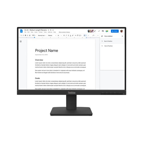 Lenovo thinkvision s22 5 - lenovo, s22-4e
