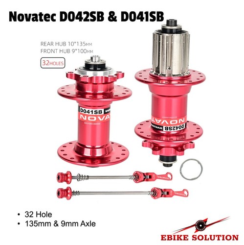 Mountain bike hub red d041sb - hub,