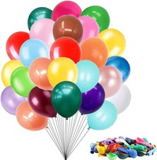 Rainbow Balloon Garland Kit Multicoloured Latex Balloons – Arch & Decor