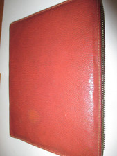 Vintage red leather look - red,