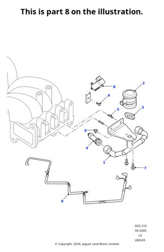Land rover secondary air - secondary,