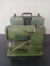 Vintage elna supermatic green - elna,