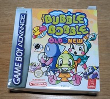 Nintendo Game boy Advance Bubble Bobble Old & New Boxed With  Manual