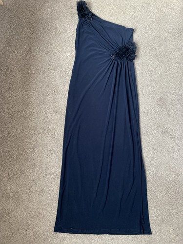 Frank lyman navy one shoulder - frank,