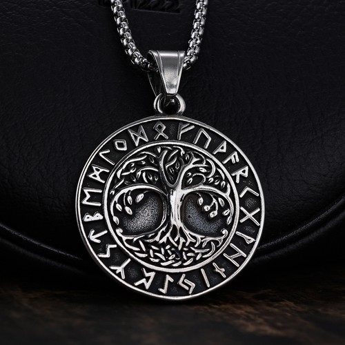 Viking tree life necklace - tree,