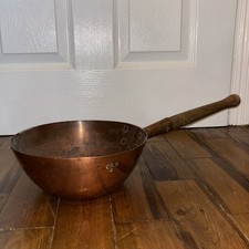 Antique copper pan - antique,