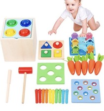 Wooden Montessori Toys for 1 2