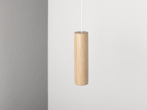 White oak cylinder wooden - , pull